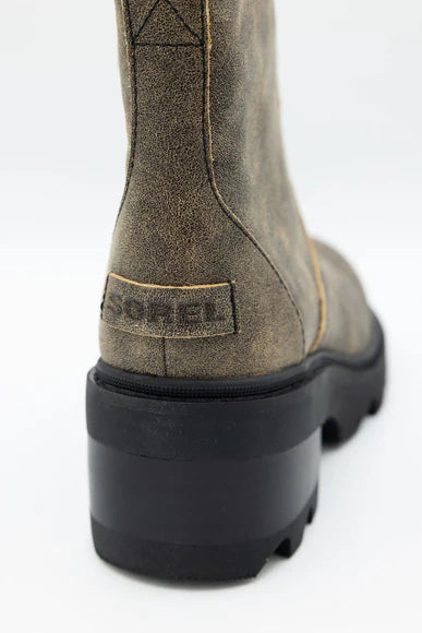 Sorel Women's Joan Now Zip Bootie in Canoe/Black