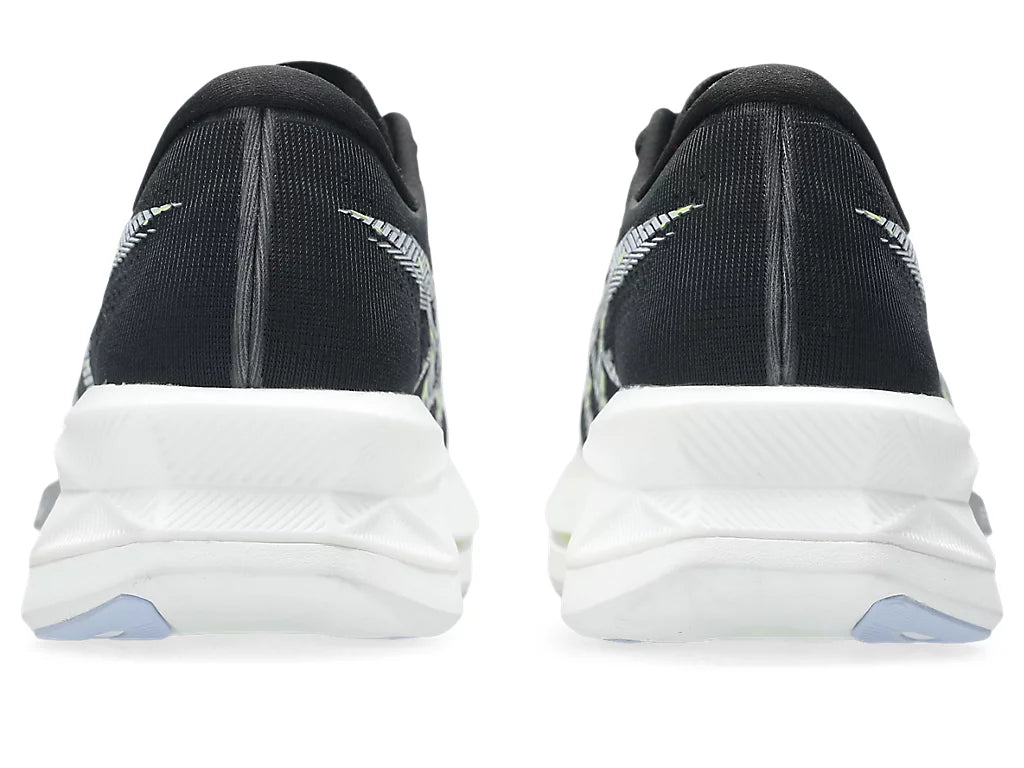 Asics Women's Sonic blast Sneaker in Black/Blue Fade