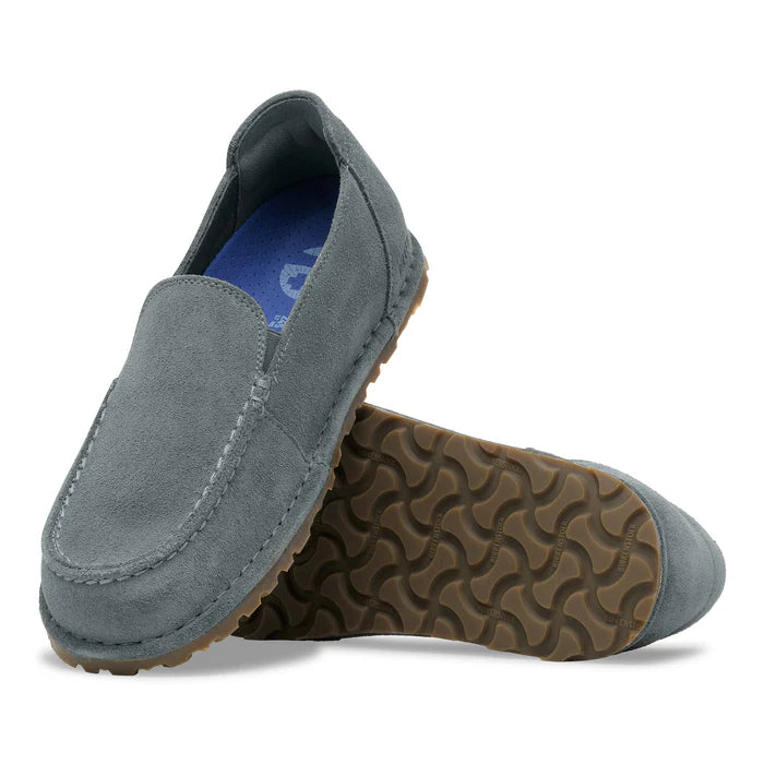 Birkenstock Women's Utti Slip On Loafer in Basalt Grey