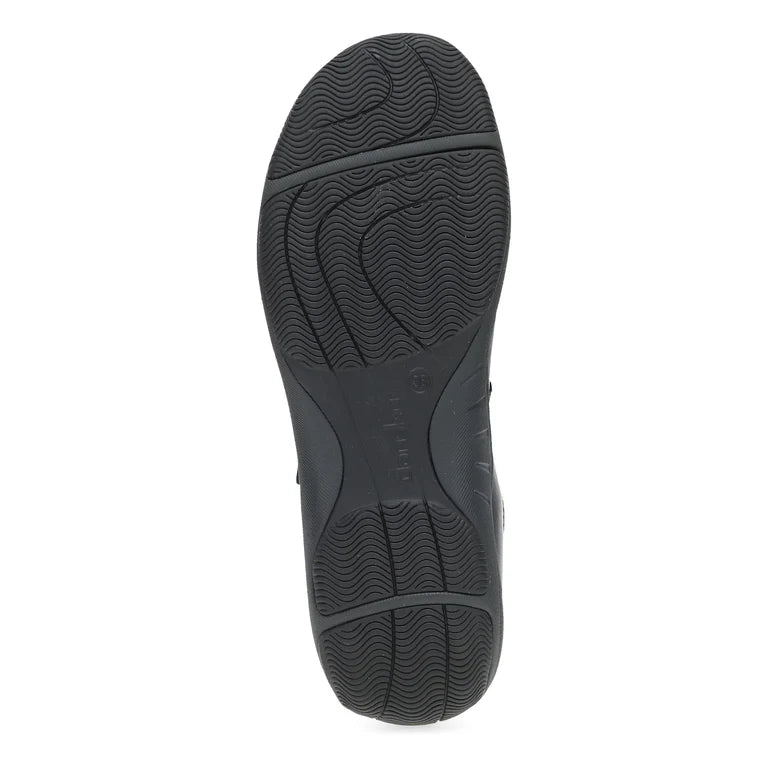Dansko Women's Stacy Mary Jane in Black Waxy Burnished Leather