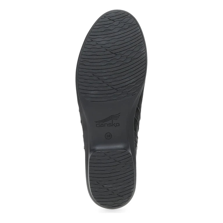 Dansko Women's Cheryl Shootie in Black Burnished Nubuck