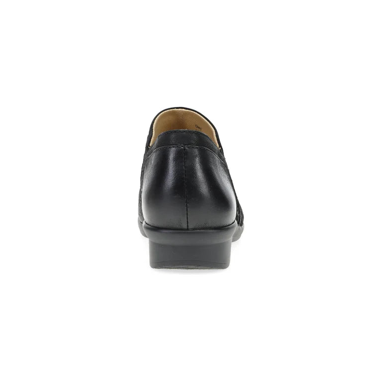 Dansko Women's Cheryl Shootie in Black Burnished Nubuck
