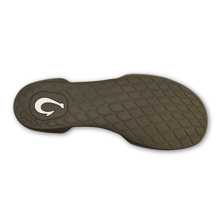 OluKai Men's Pūkuʻi Slipper in Ash/Ash