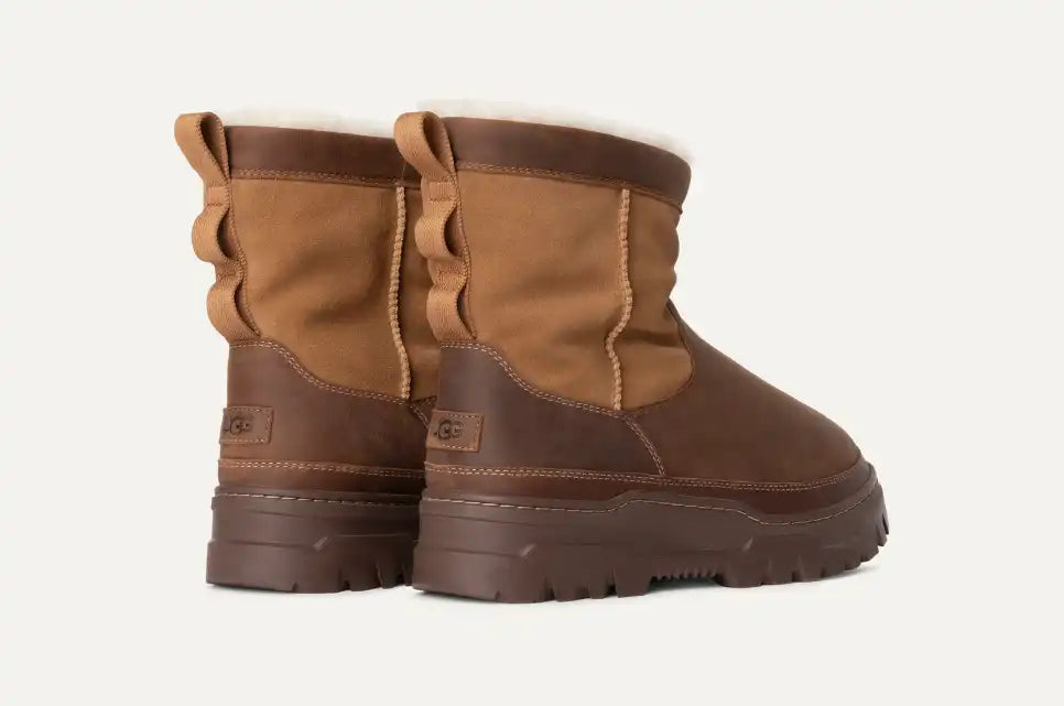 UGG Men's Heritage Pull-On TrailGazer Waterproof Boot in Chestnut