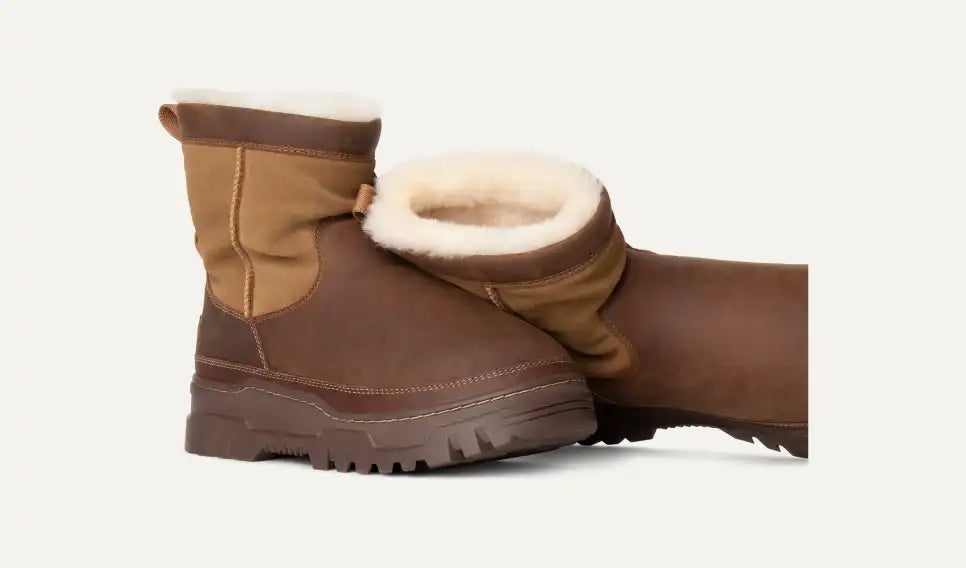 UGG Men's Heritage Pull-On TrailGazer Waterproof Boot in Chestnut