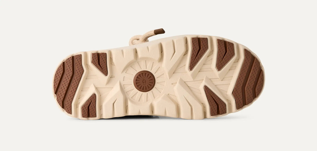 UGG Men's Heritage Utility Sneaker in Dark Chestnut/Whitecap