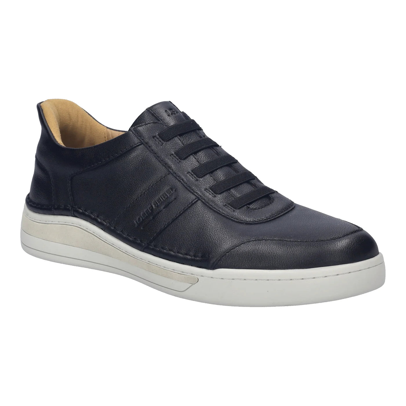 Josef Seibel Men's Cleve 11 Slip On Sneaker in Black