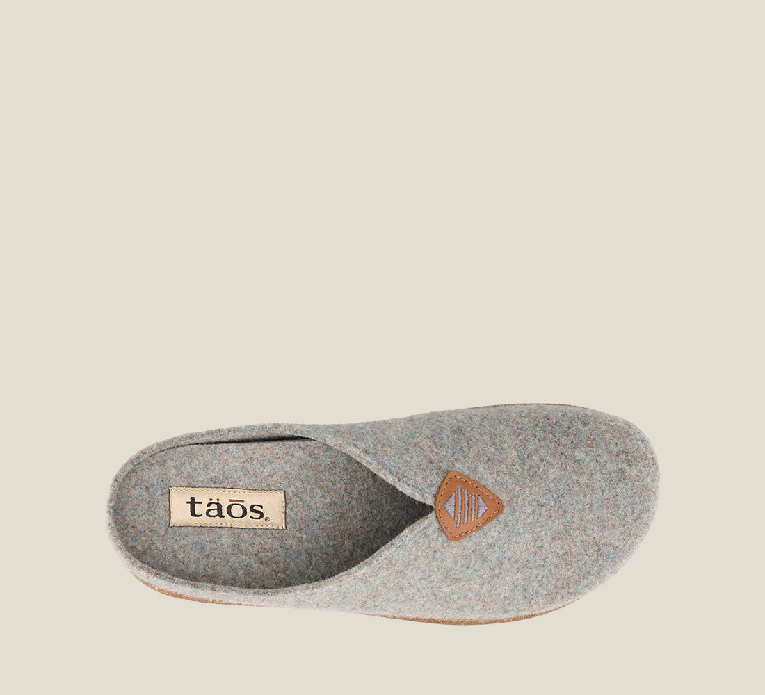 Taos Women's My Sweet Wool Clog (Cloud Grey)