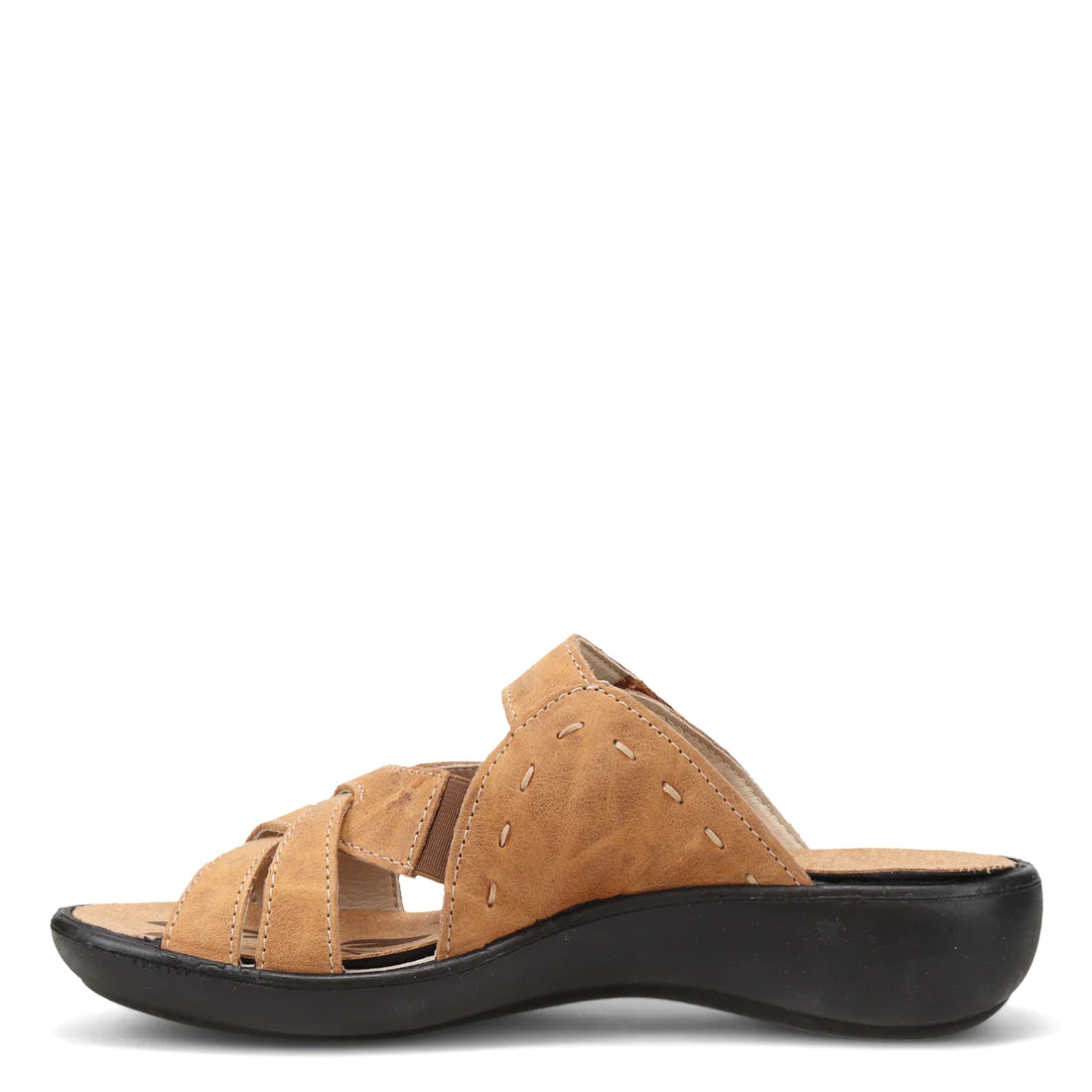 Romika Women's Ibiza 99 Slide Sandal in Camel