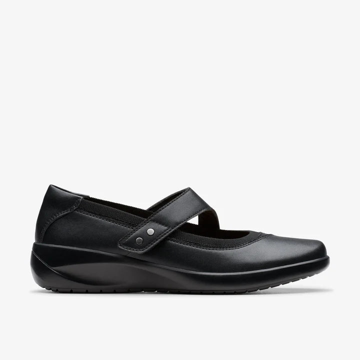 Clarks Women's Kaetlyn Jane Mary Jane in Black