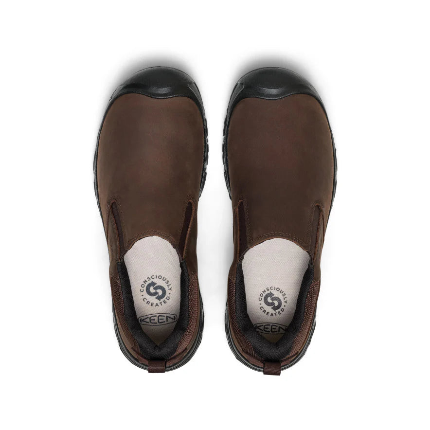 KEEN Men's Targhee IV Slip-On in Java/Black