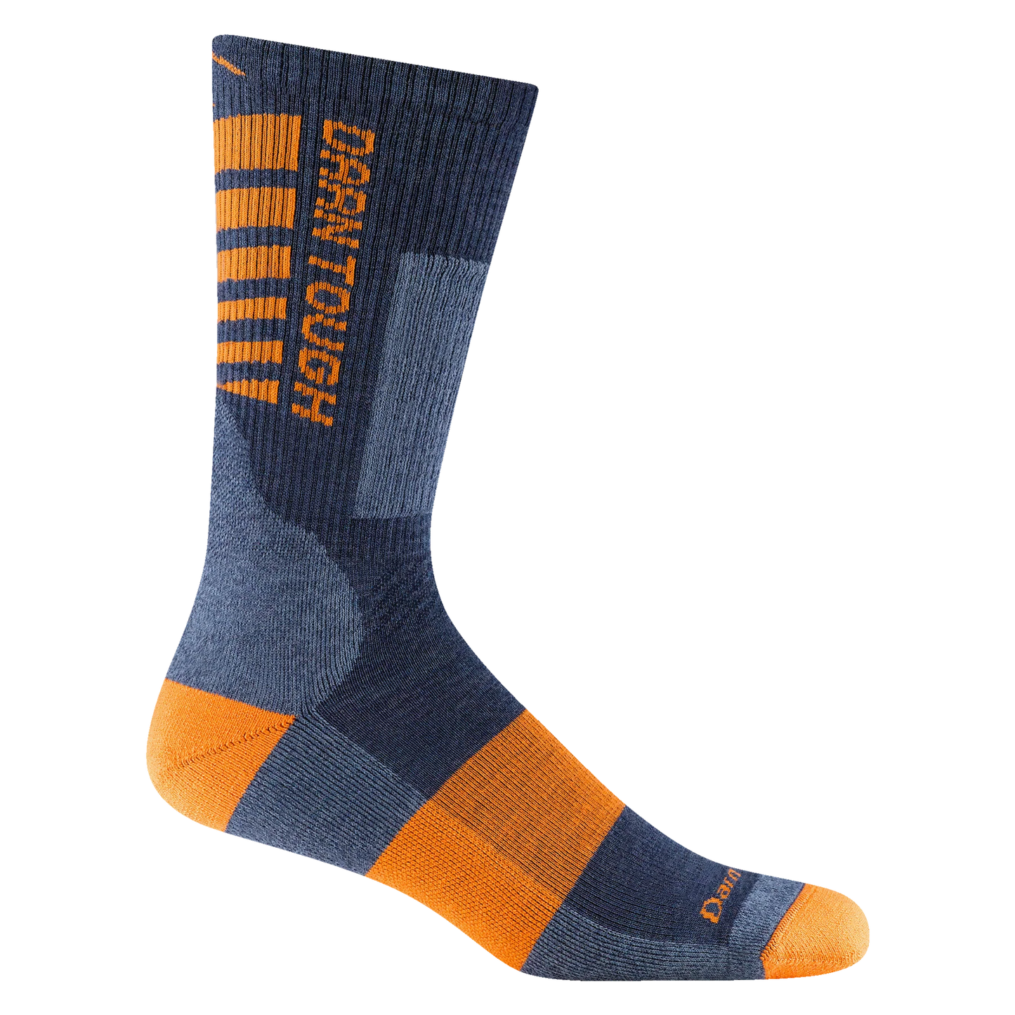 Darn Tough Men's Backbone Boot Midweight Work Sock in Indigo