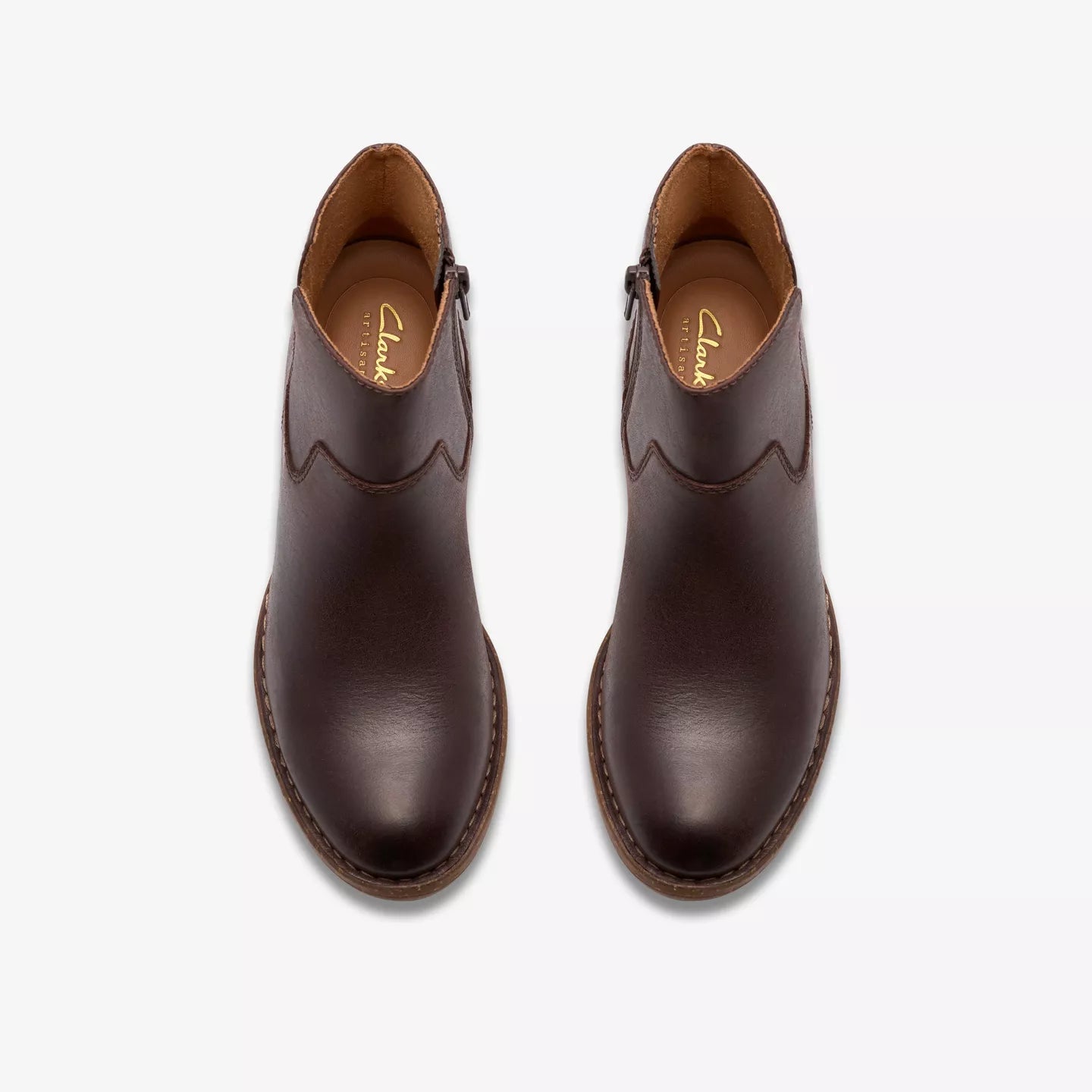 Clarks Women's Kastela Top Ankle Boots in Brown