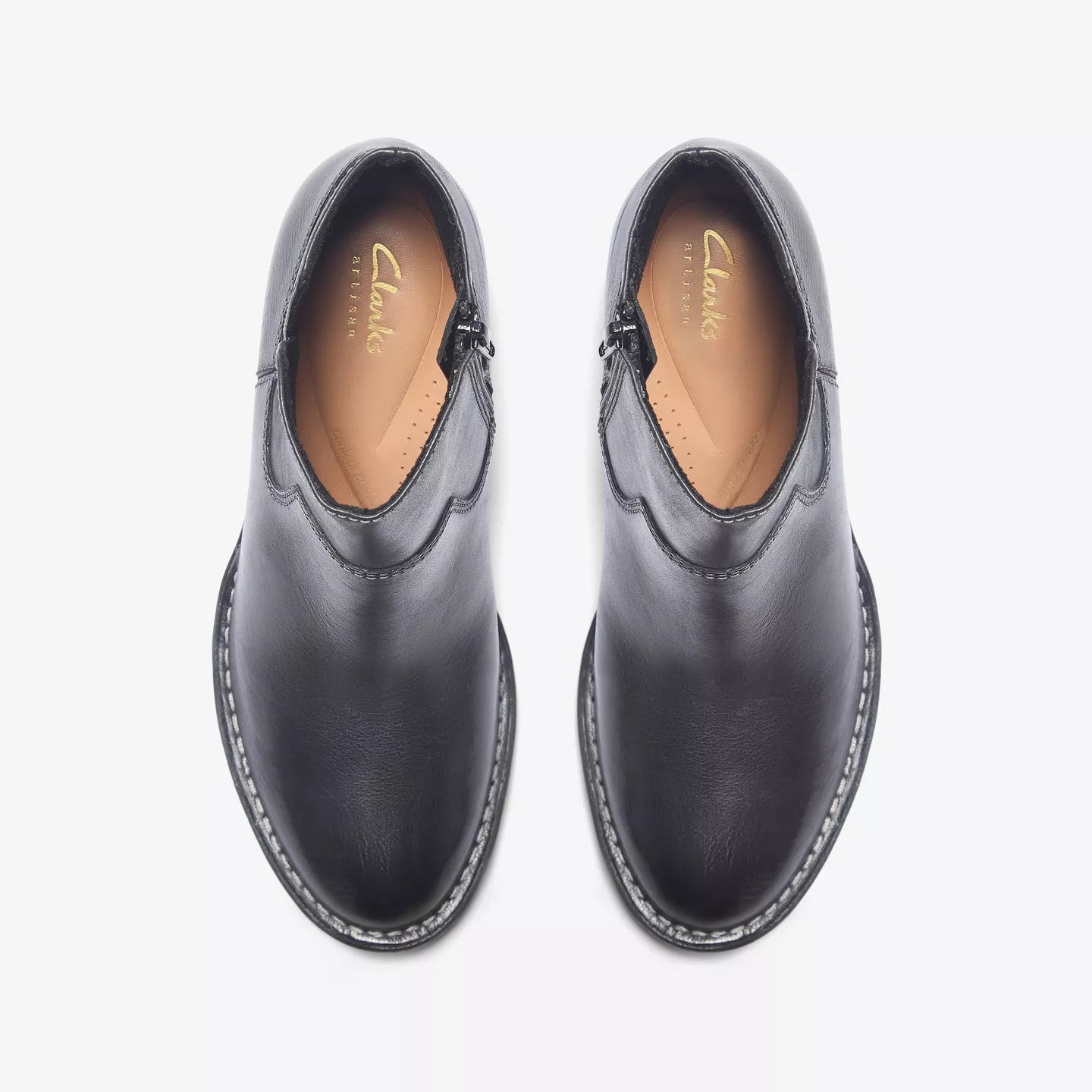 Clarks Women's Kastela Top Ankle Boots in Black