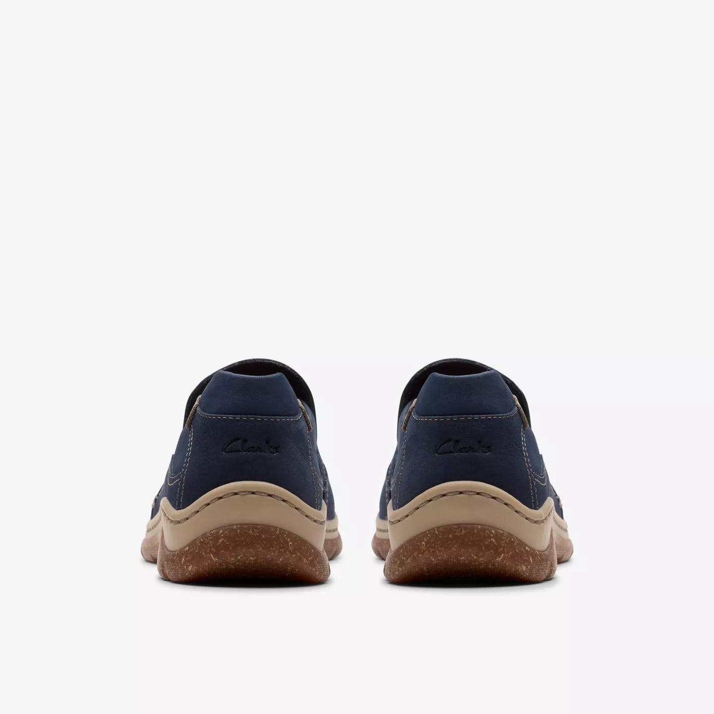 Clarks Women's Orlene Slip On in Navy Nubuck