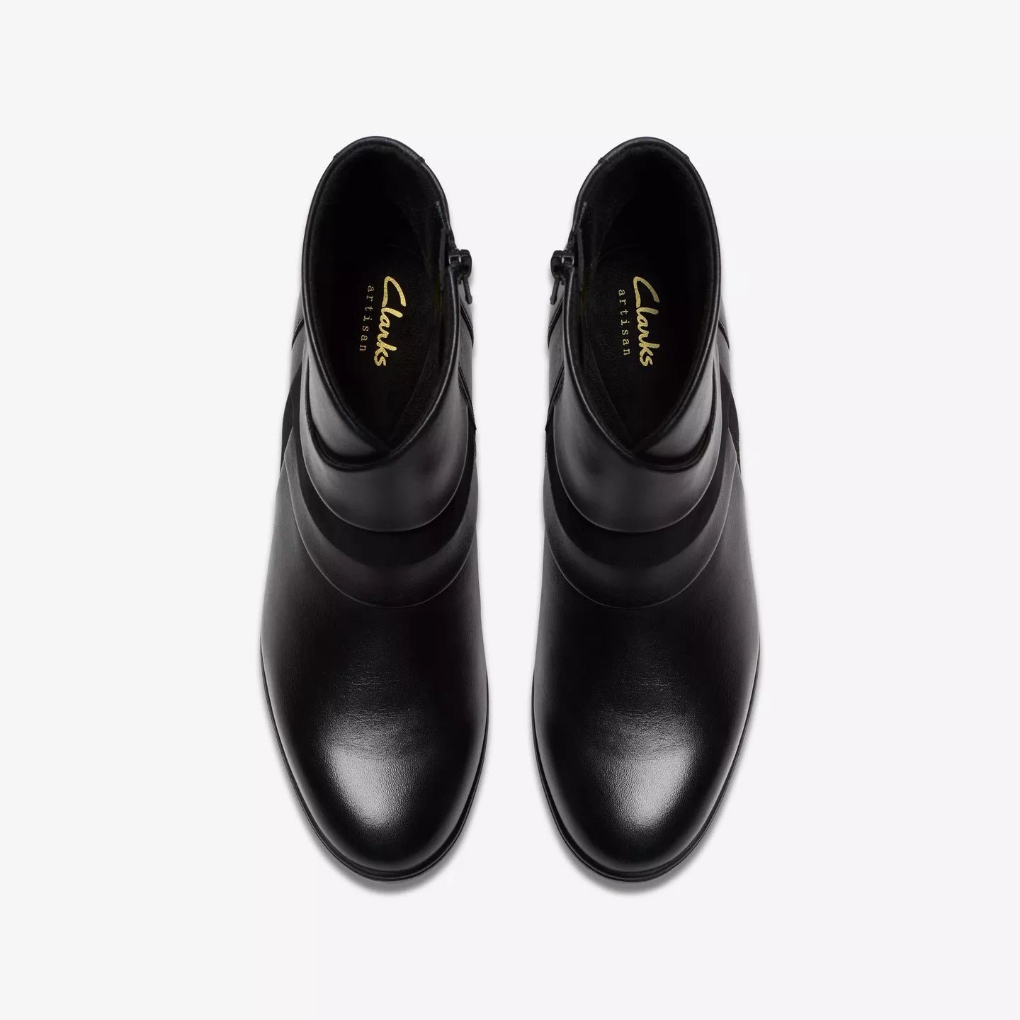 Clarks Women's Shaya Sky Heeled Ankle Boot in Black