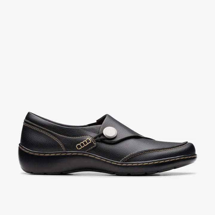 Clarks Women's Cora Teresa Slip On in Black