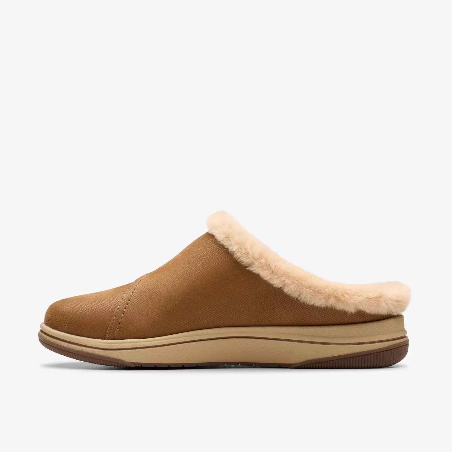 Clarks Women's Breeze Myth Clog in Dark Tan