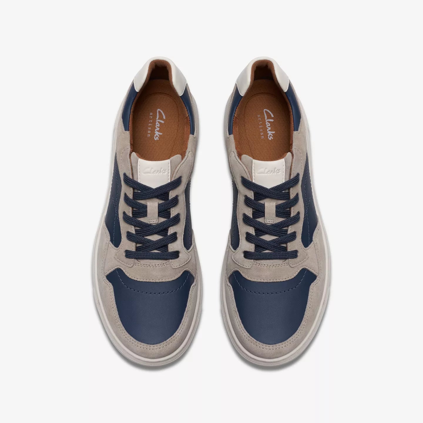Clarks Men's Mapstone Sport Sneaker in Grey Combination
