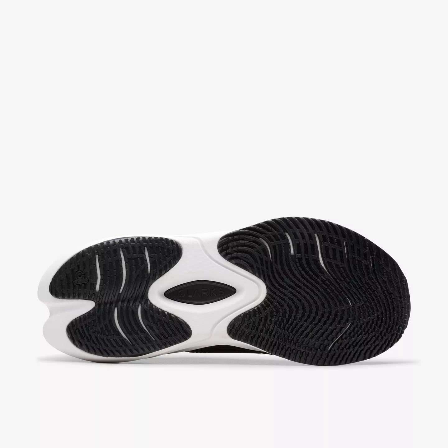 Clarks Women's Pace Sneaker in Black/White