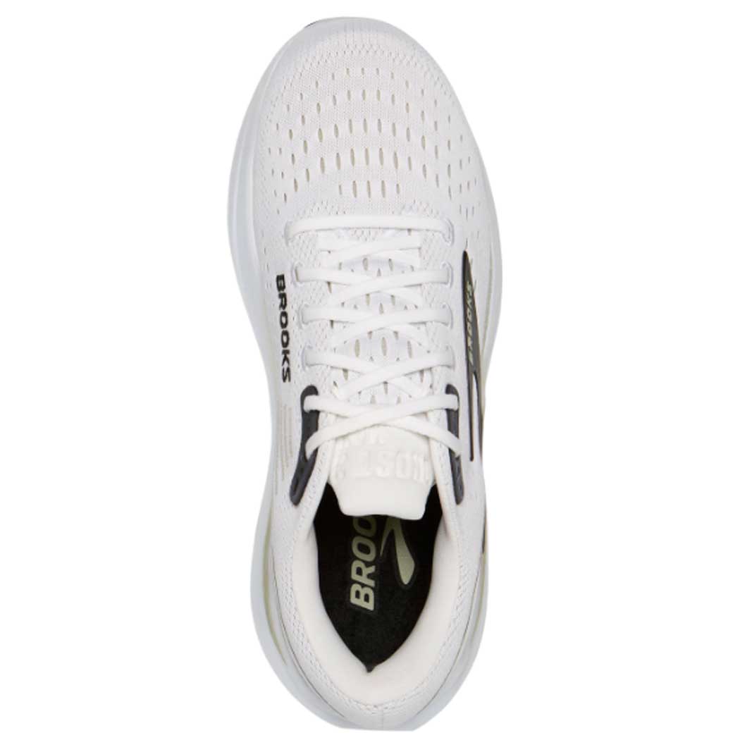 Brooks Men's Ghost Max 3 Sneaker in Bright White/Tea/Black