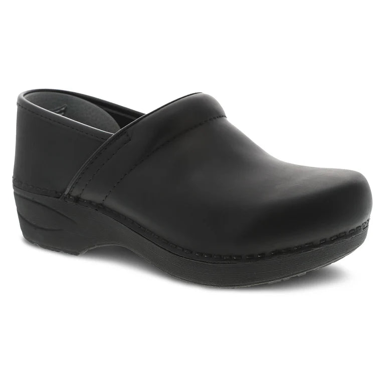 Dansko Women's XP 2.0 Waterproof Clog in Black Leather
