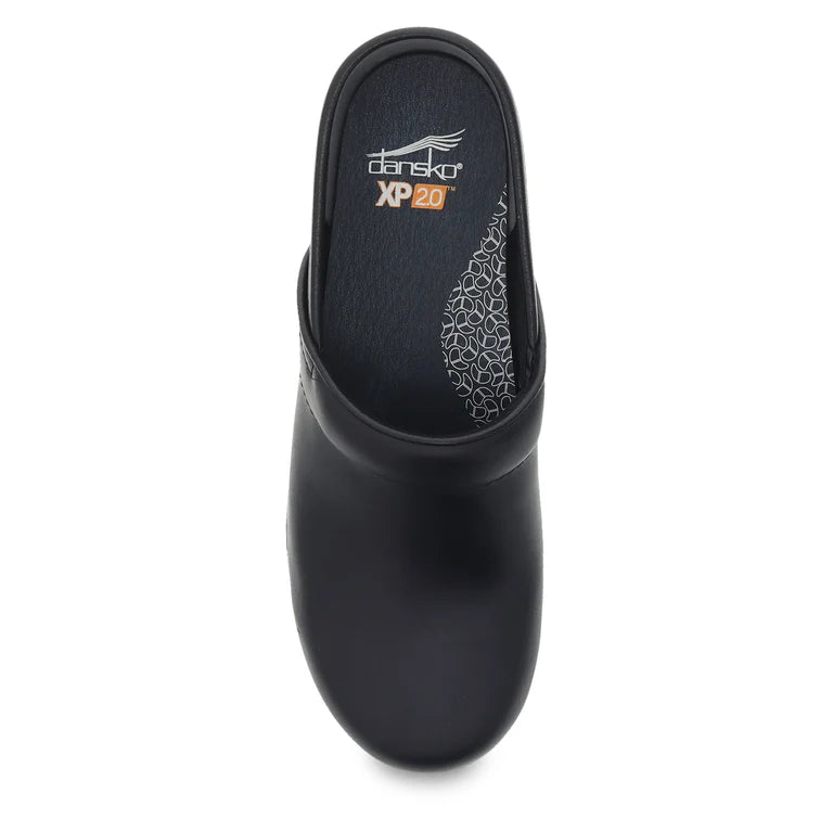 Dansko Women's XP 2.0 Waterproof Clog in Black Leather