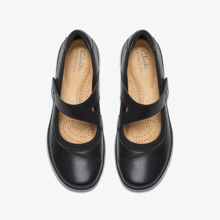 Clarks Women's Kaetlyn Jane Mary Jane in Black