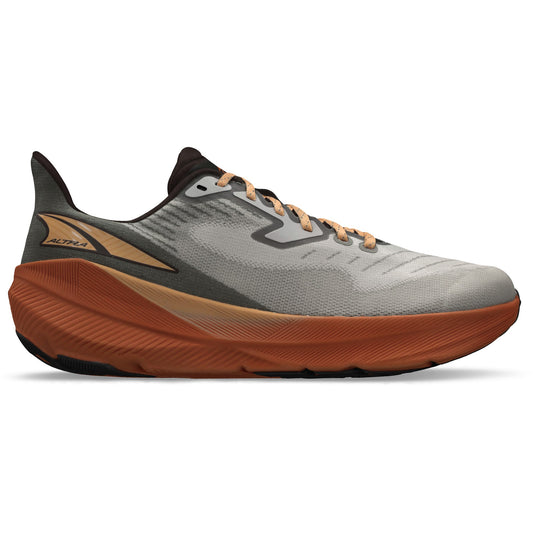 Altra Men's Experience Flow Sneaker in Gray/Orange