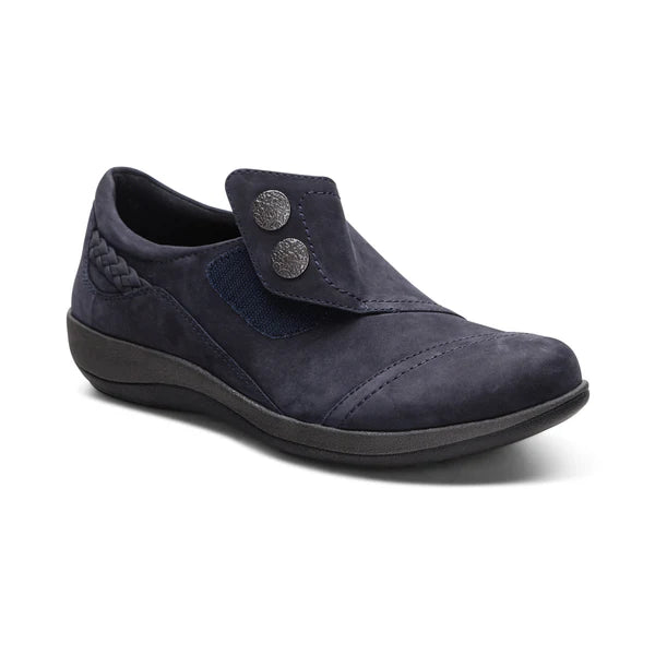 Aetrex Women's Karina Slip On in Navy