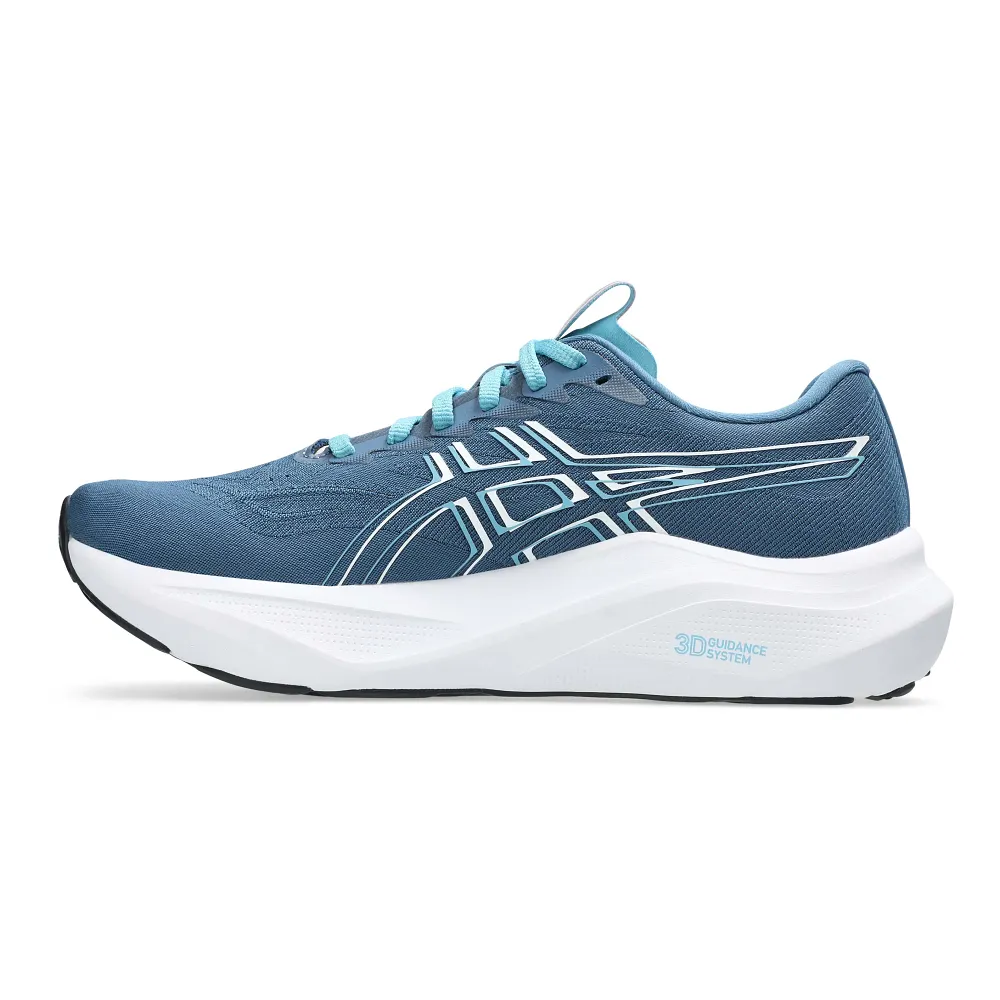 Asics Women's GT-2000 14 Sneaker in Winter Sea/White