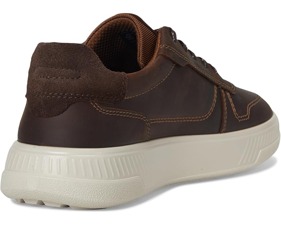 Ecco Men's Move M Casual Sneaker in Camel/Coffee Suede