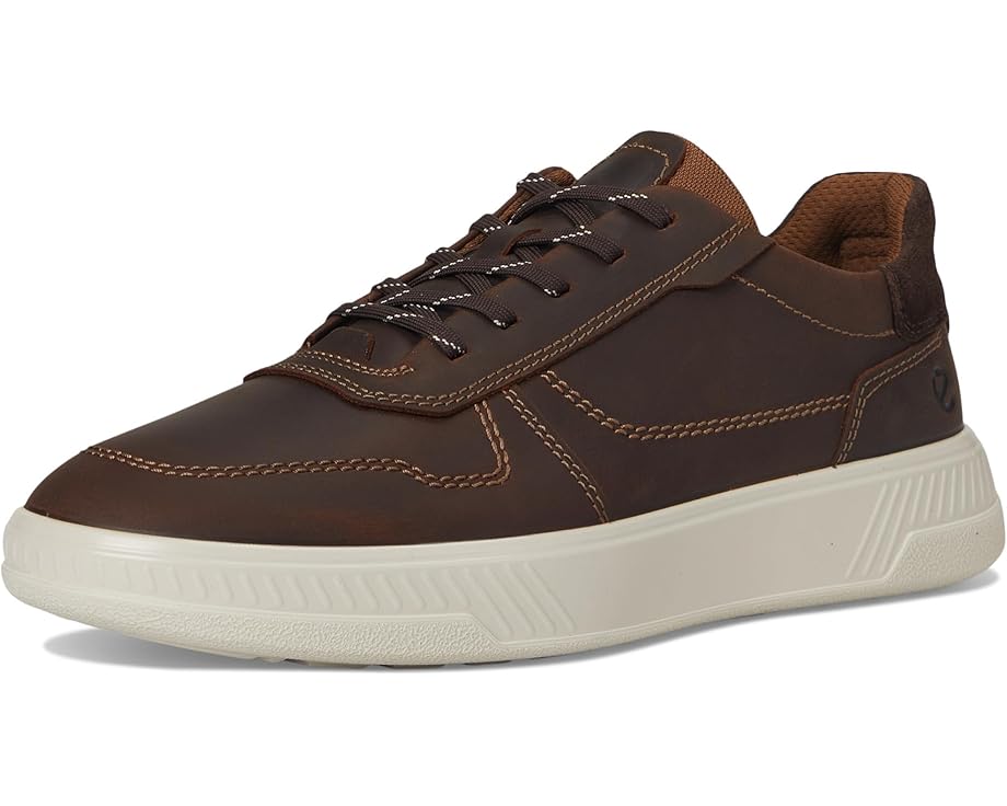 Ecco Men's Move M Casual Sneaker in Camel/Coffee Suede