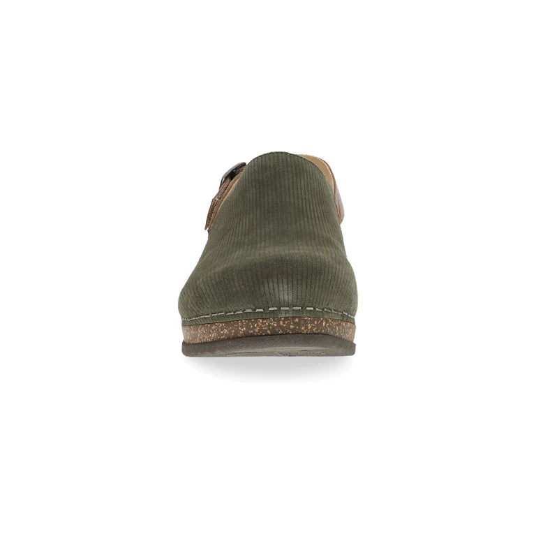 Dansko Women's Merrin Sling Back Clog in Olive