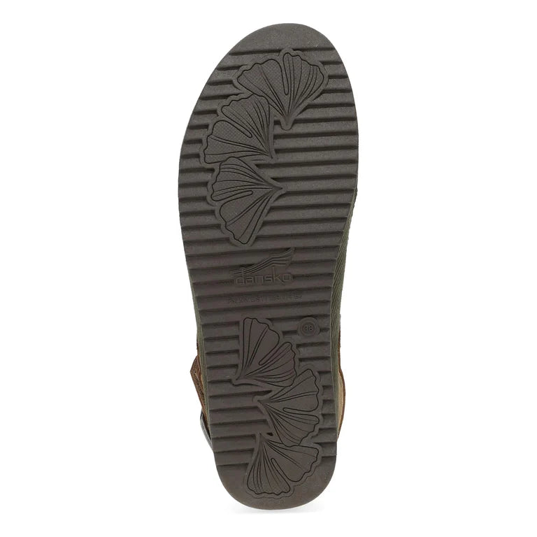 Dansko Women's Merrin Sling Back Clog in Olive