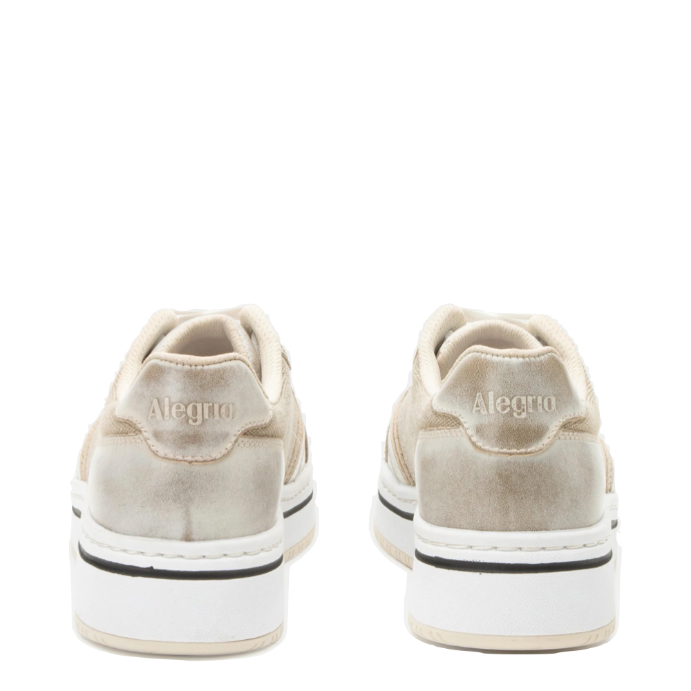 Back view of Alegria Alyster Platform Sneaker for women.