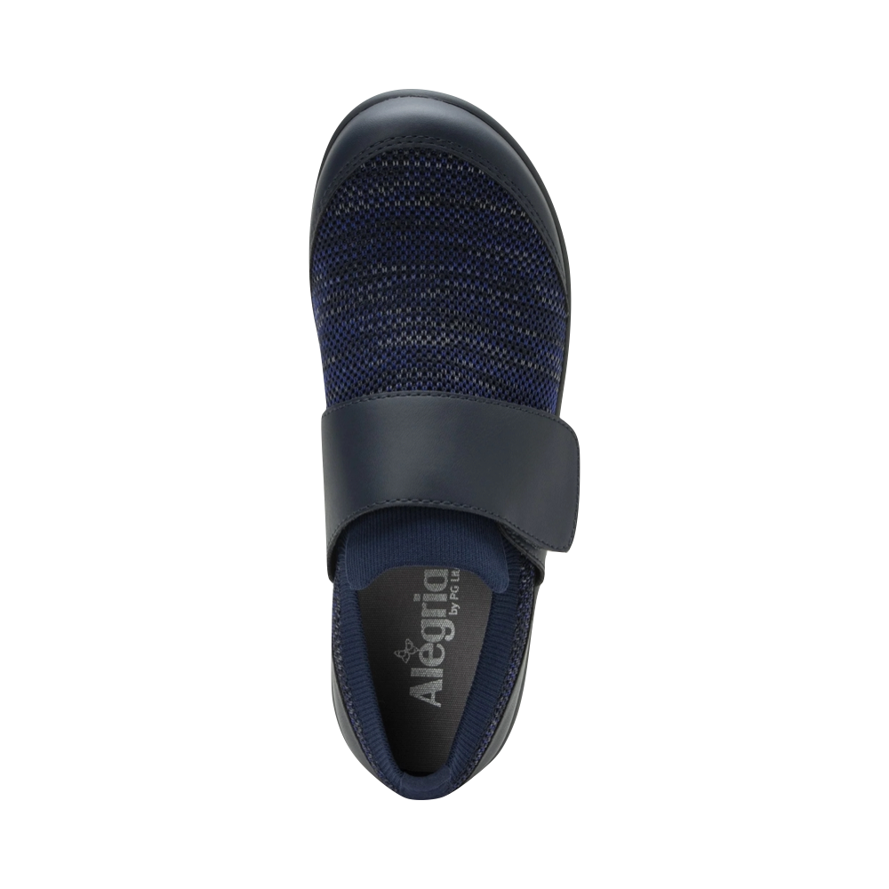 Top-down view of Alegria Dasher Strap Shoe for women.