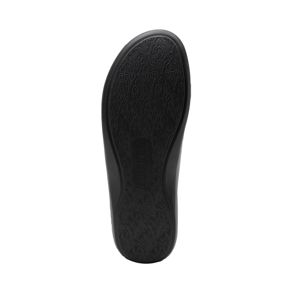 Bottom view of Alegria Spright Strap for women.