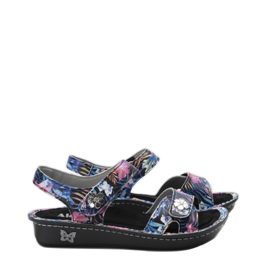 Side (right) view of Alegria Vienna Sandal for women.