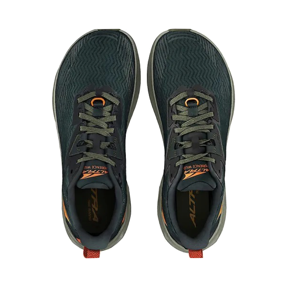 Top-down view of Altra Experience Wild Sneaker for men.