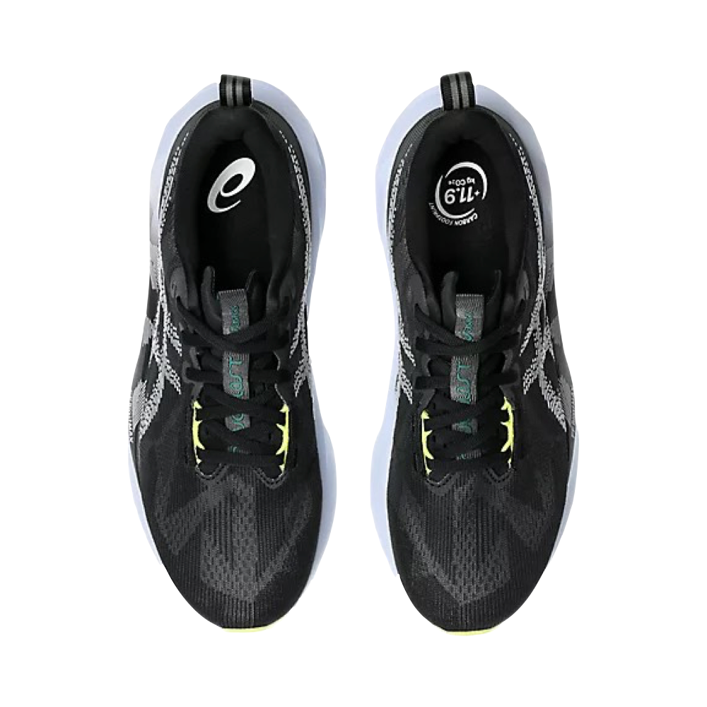 Top-down view of Asics Novablast 5 Sneaker for men.