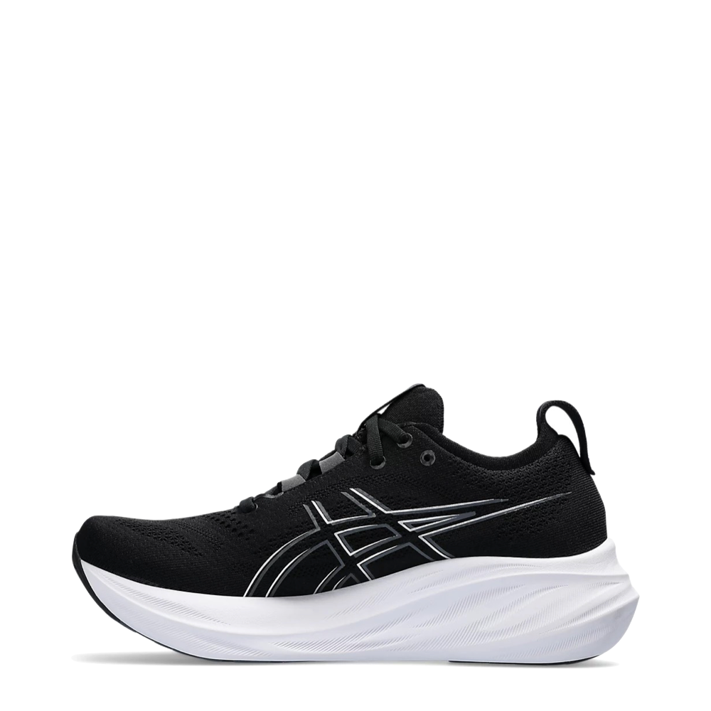 Side (left) view of Asics GEL-NIMBUS 26 Sneaker for women.