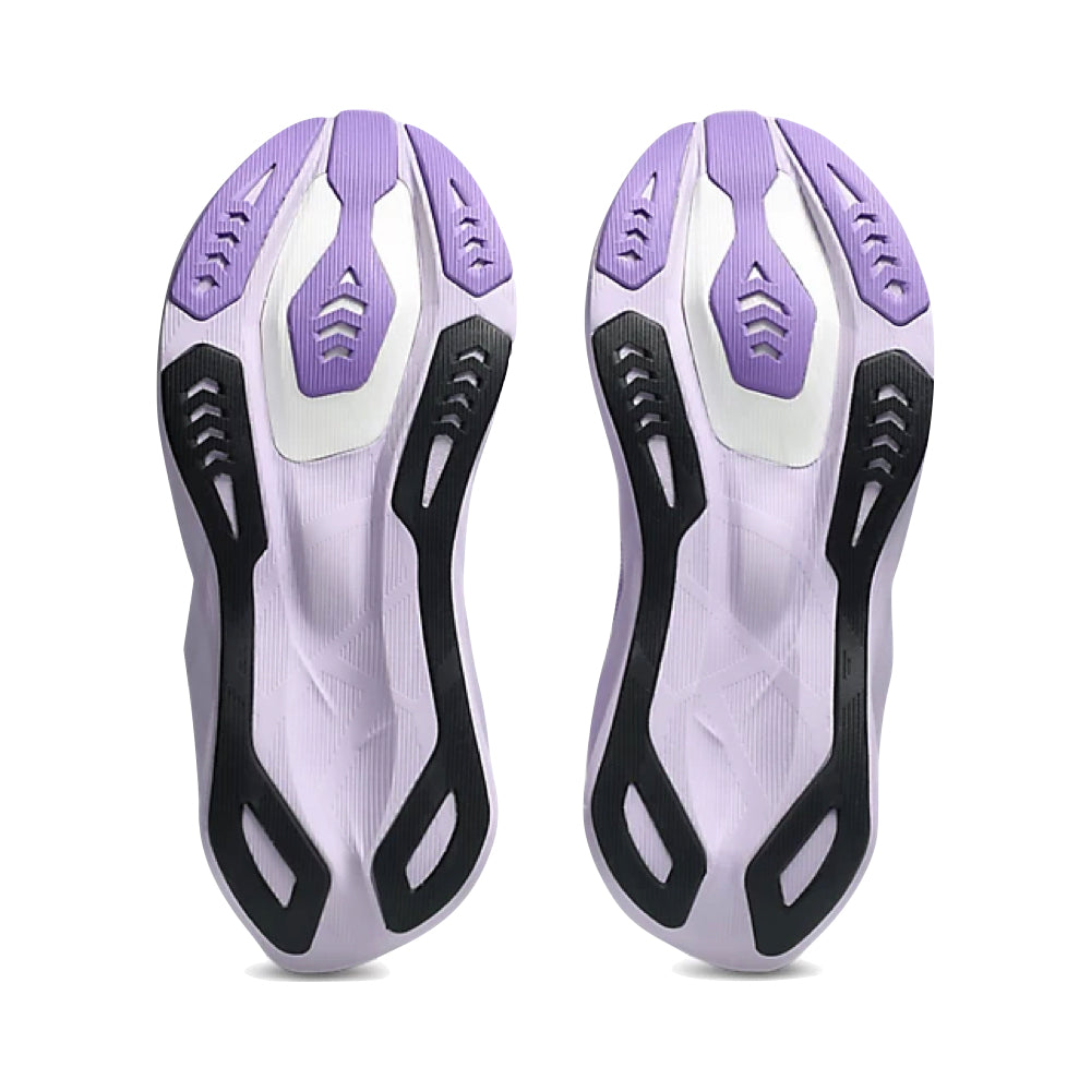 Bottom view of Asics Novablast 6 Sneaker for women.