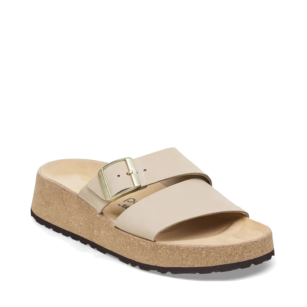 Toe view of Birkenstock Almina Slide Sandal for women.