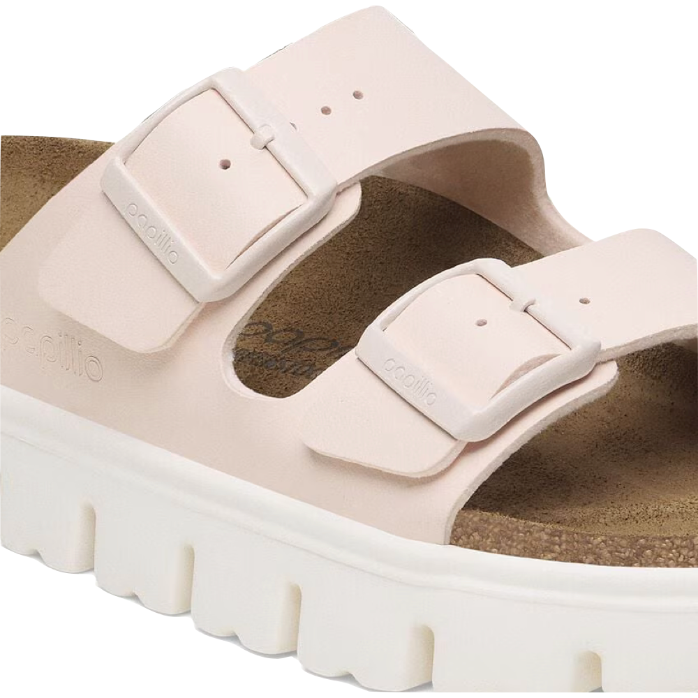 Detail view of Birkenstock Arizona Chunky Birko-Flor Sandal for women.