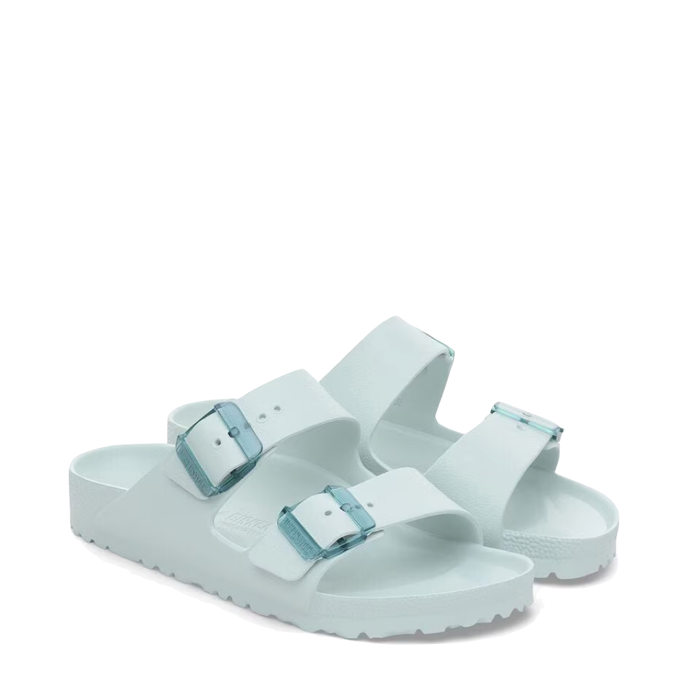 Toe view of Birkenstock Arizona EVA Stealth Buckle Sandal for women.