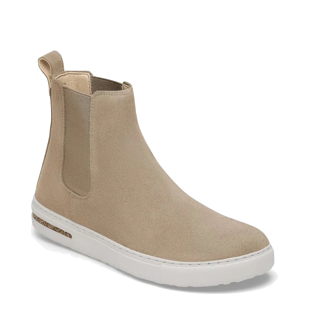 Mudguard and Toe view of Birkenstock Bend Chelsea Pull On Boot for women.