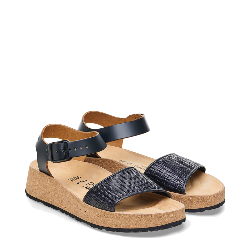 Birkenstock Women's Glenda Strap Sandal (Black)