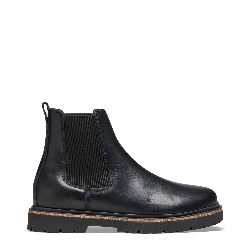 Side (right) view of Birkenstock Highwood Pull On Chelsea Boot for women.