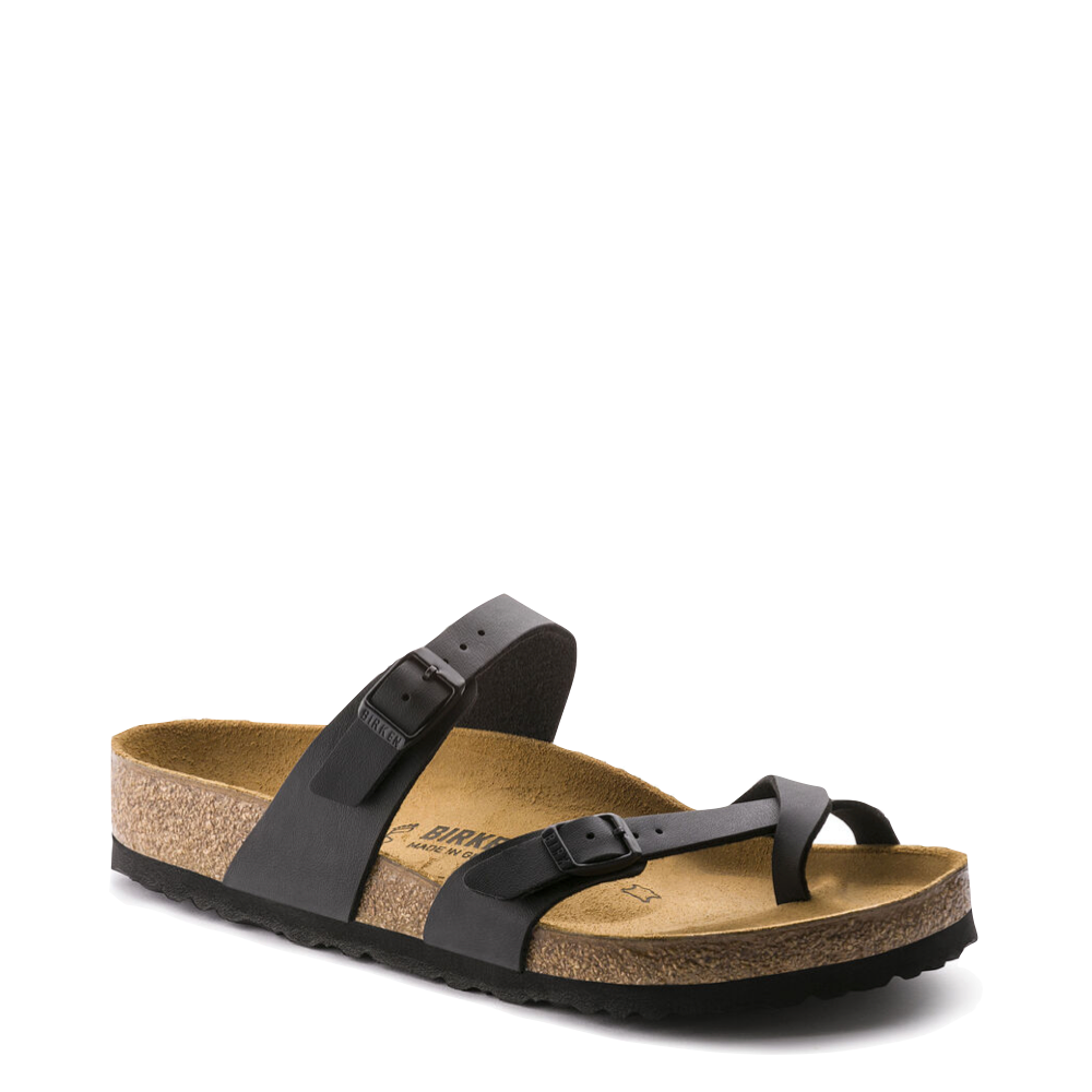 Toe view of Birkenstock Mayari Birko-Flor Toe Loop Sandal for women.